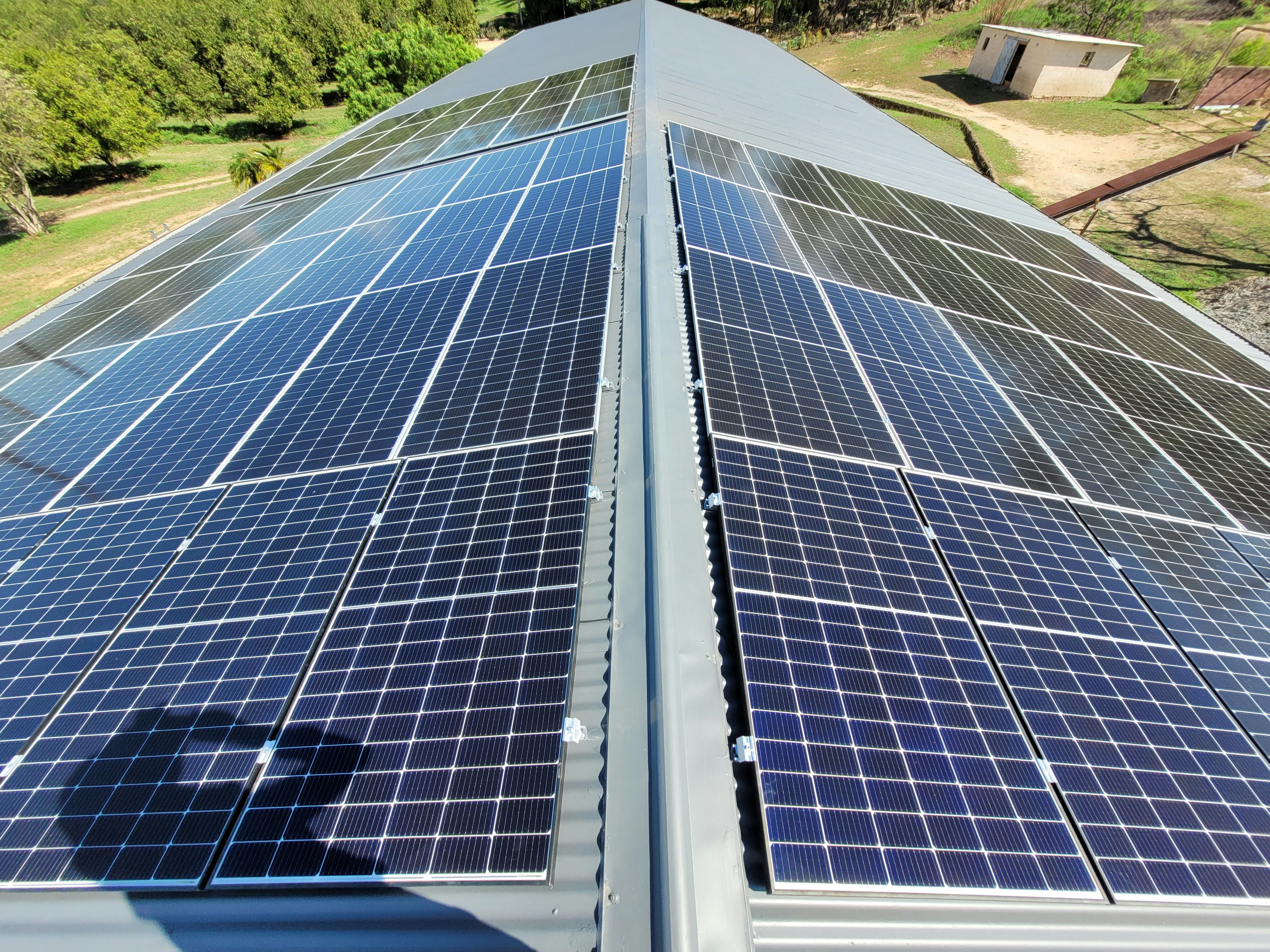 Two jobs, one rooftop install